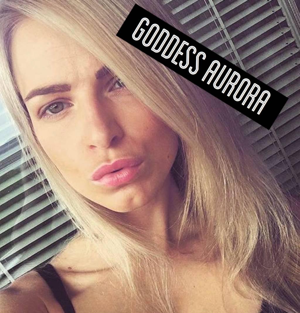 X x x GODDESS AURORA REAL OR FREE BLONDE/UPSCALE BEAUTY/PART