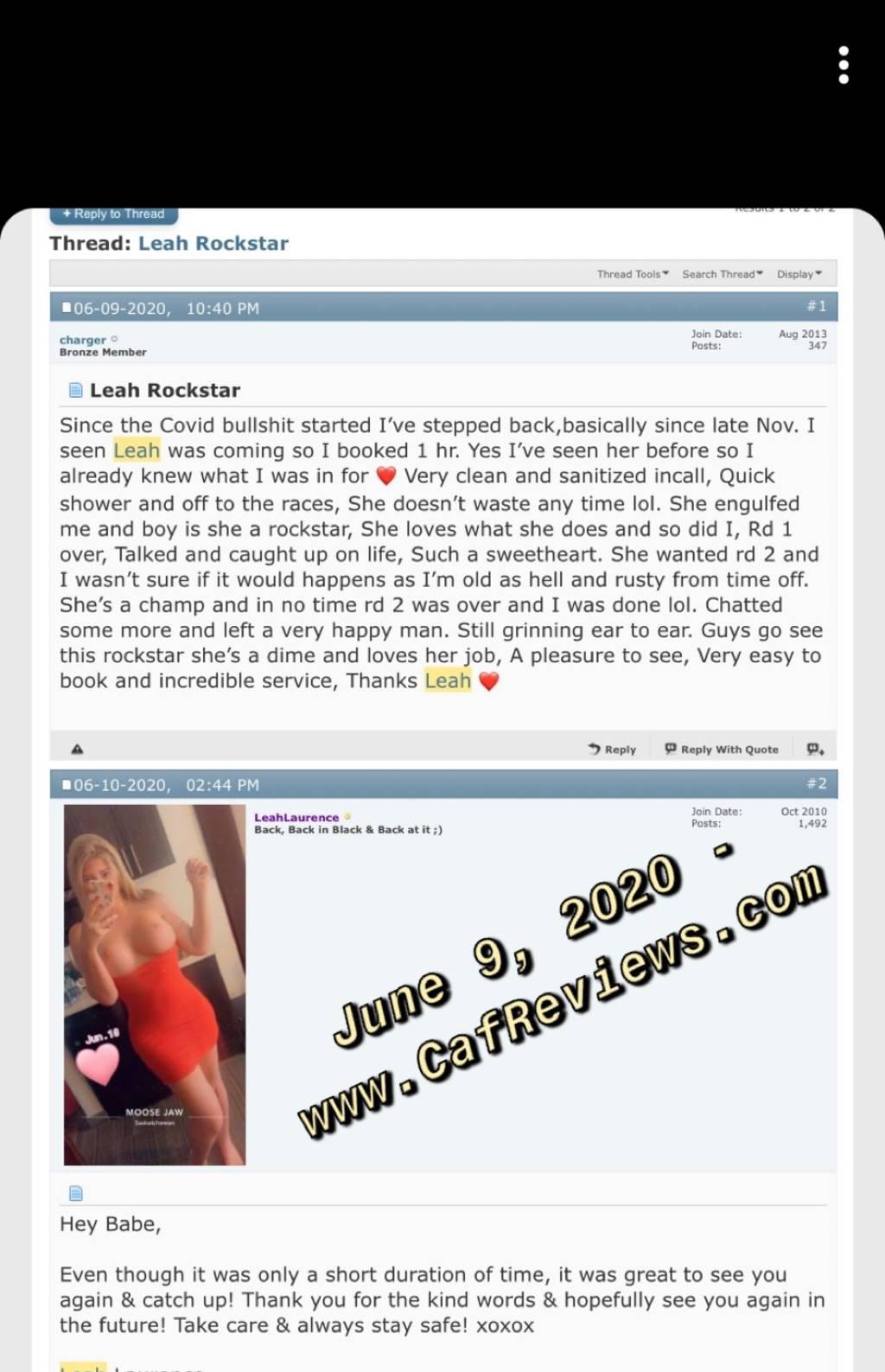 _____ ★ DDD Reviewed Blonde Leah Laurence ★ _____ YEG 28-2