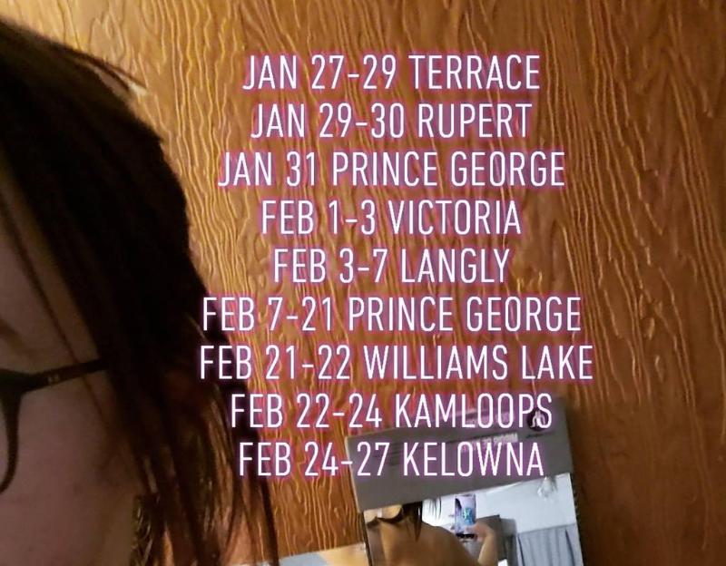 Curvy beauty coming to Kelowna Feb 24-27